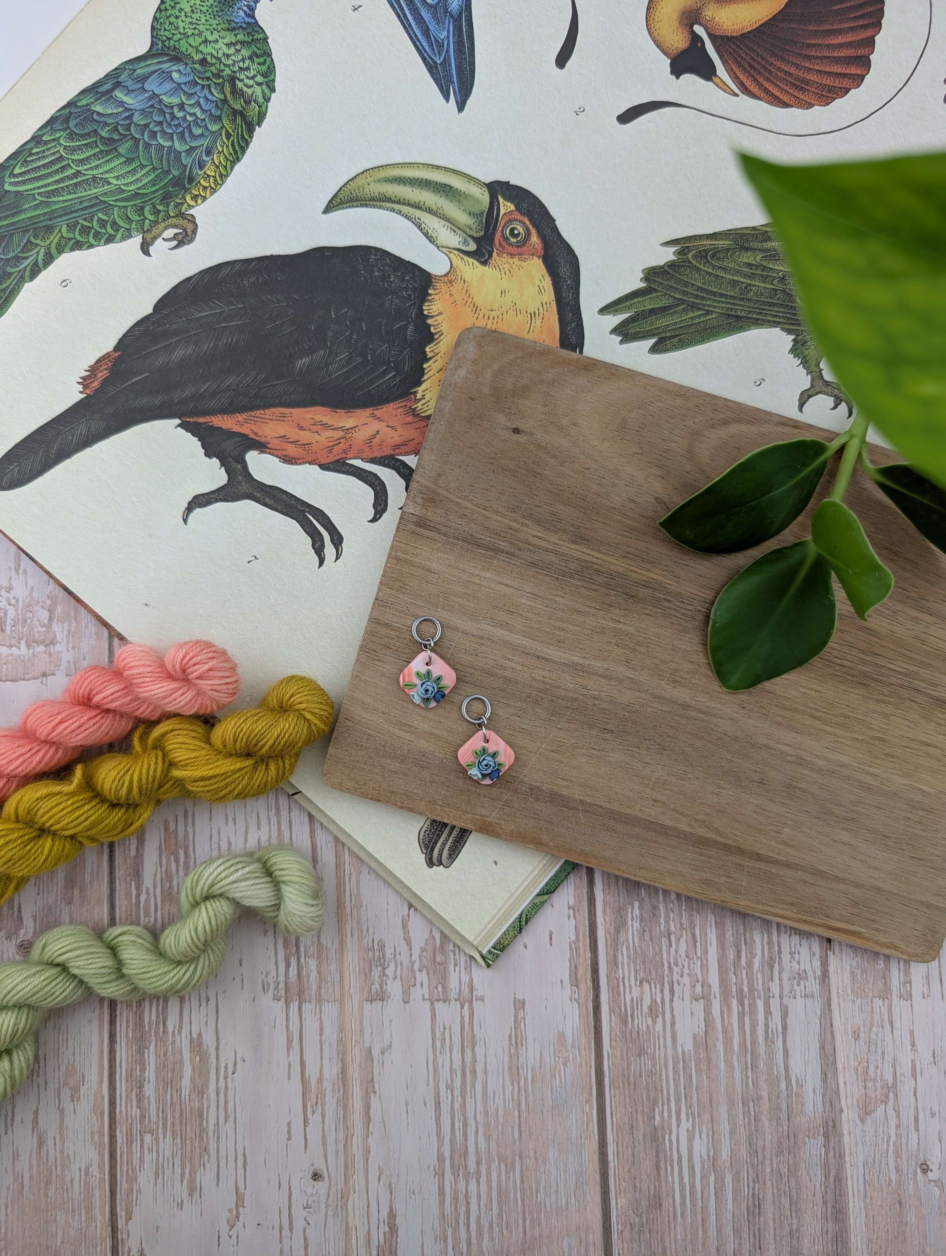 Paire de Corail & Indigo