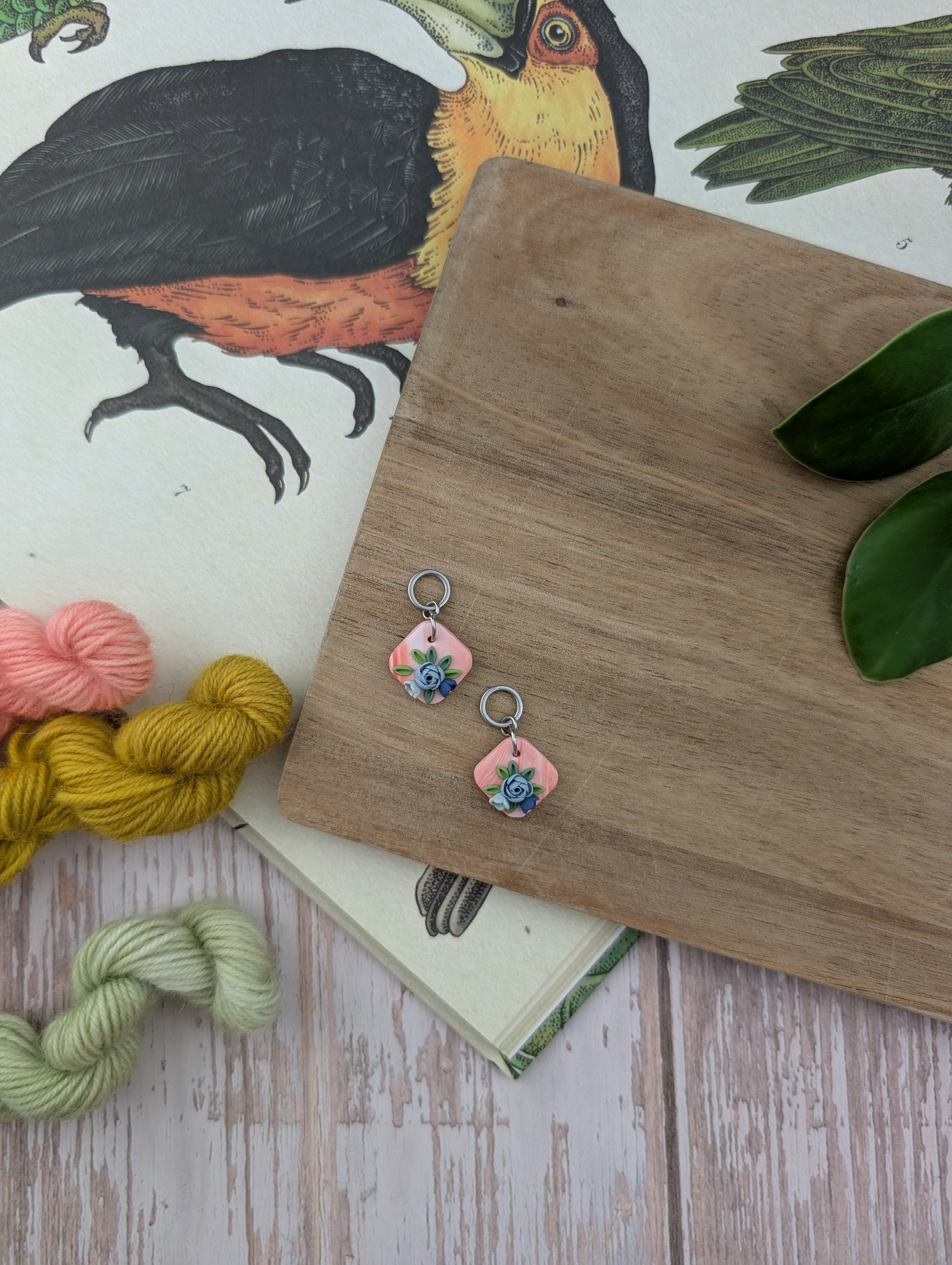 Paire de Corail & Indigo