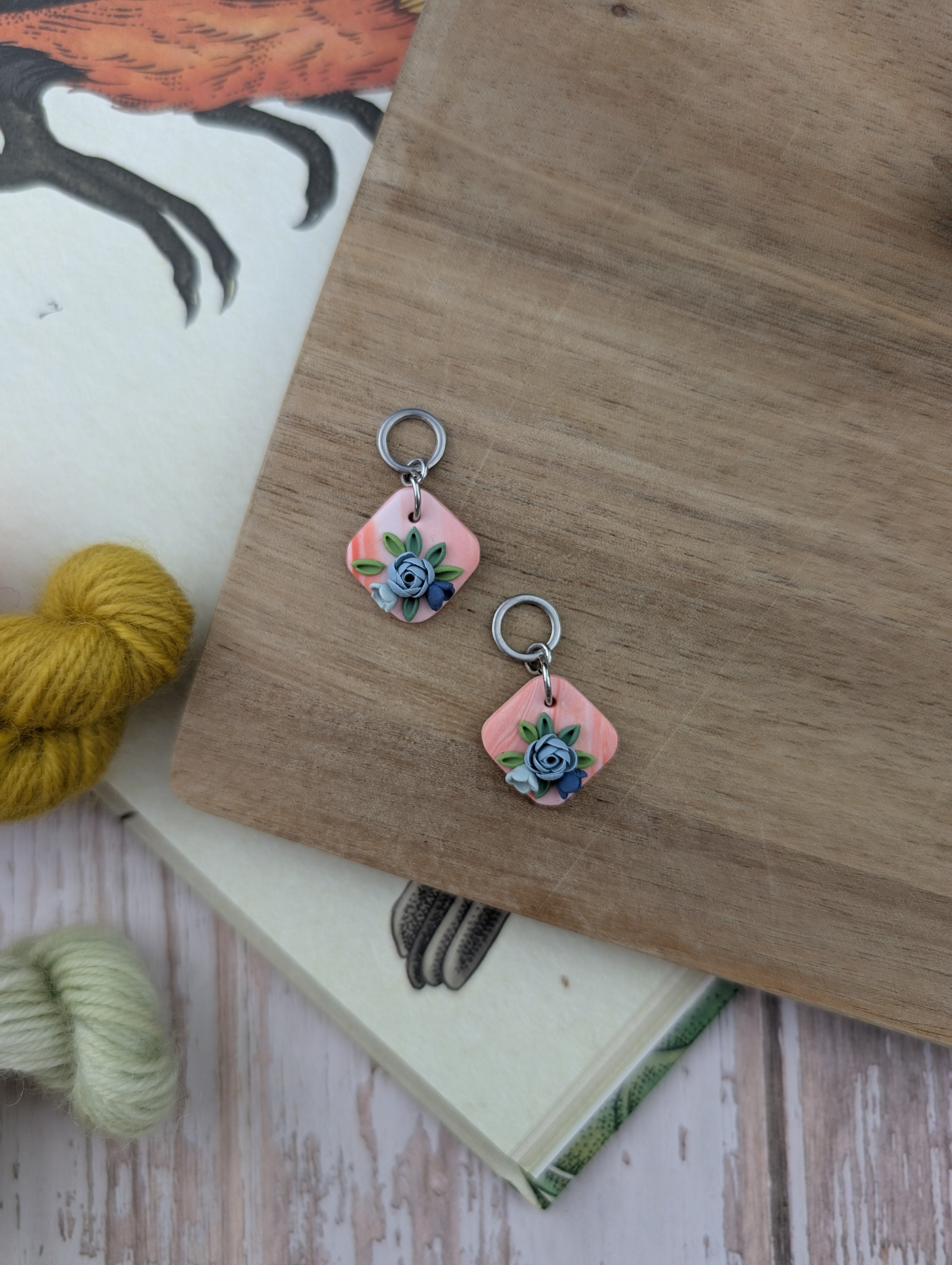 Paire de Corail & Indigo