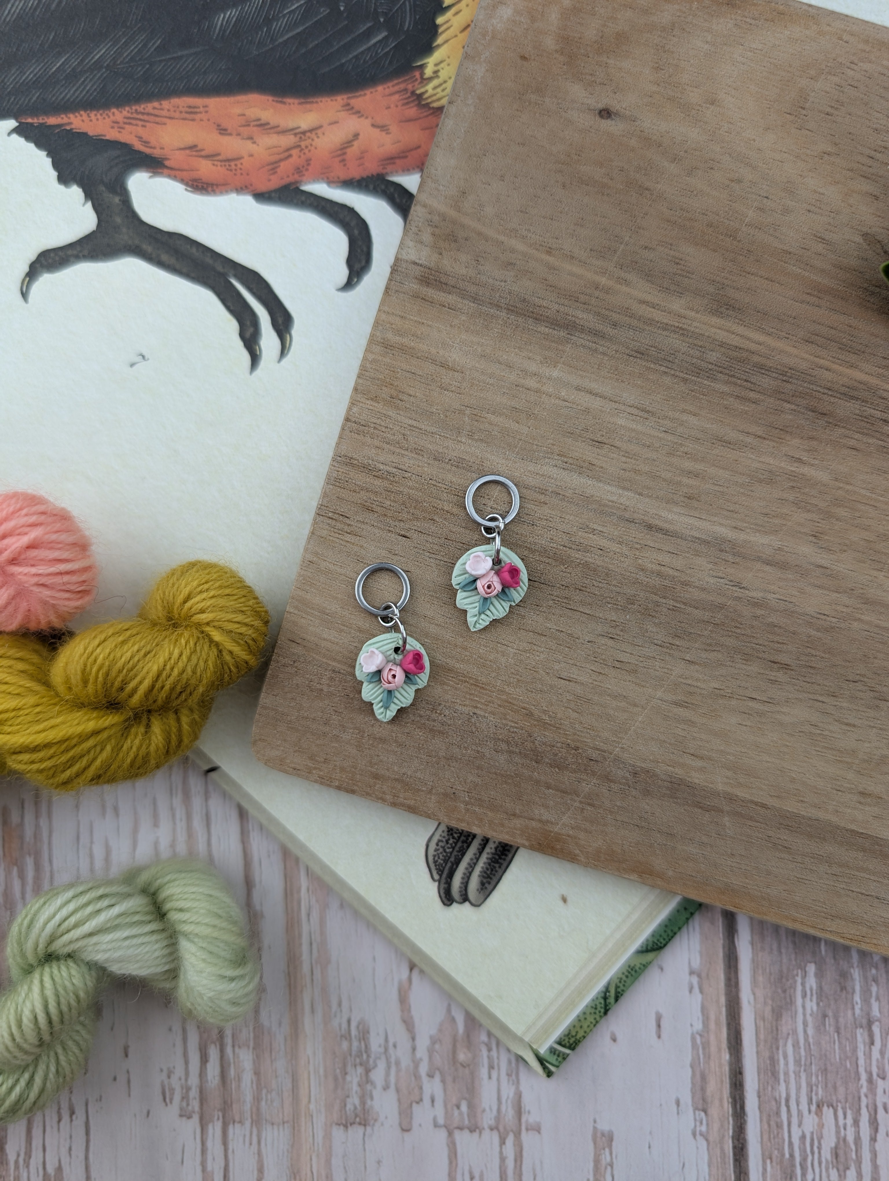 Paire de Feuille de Printemps