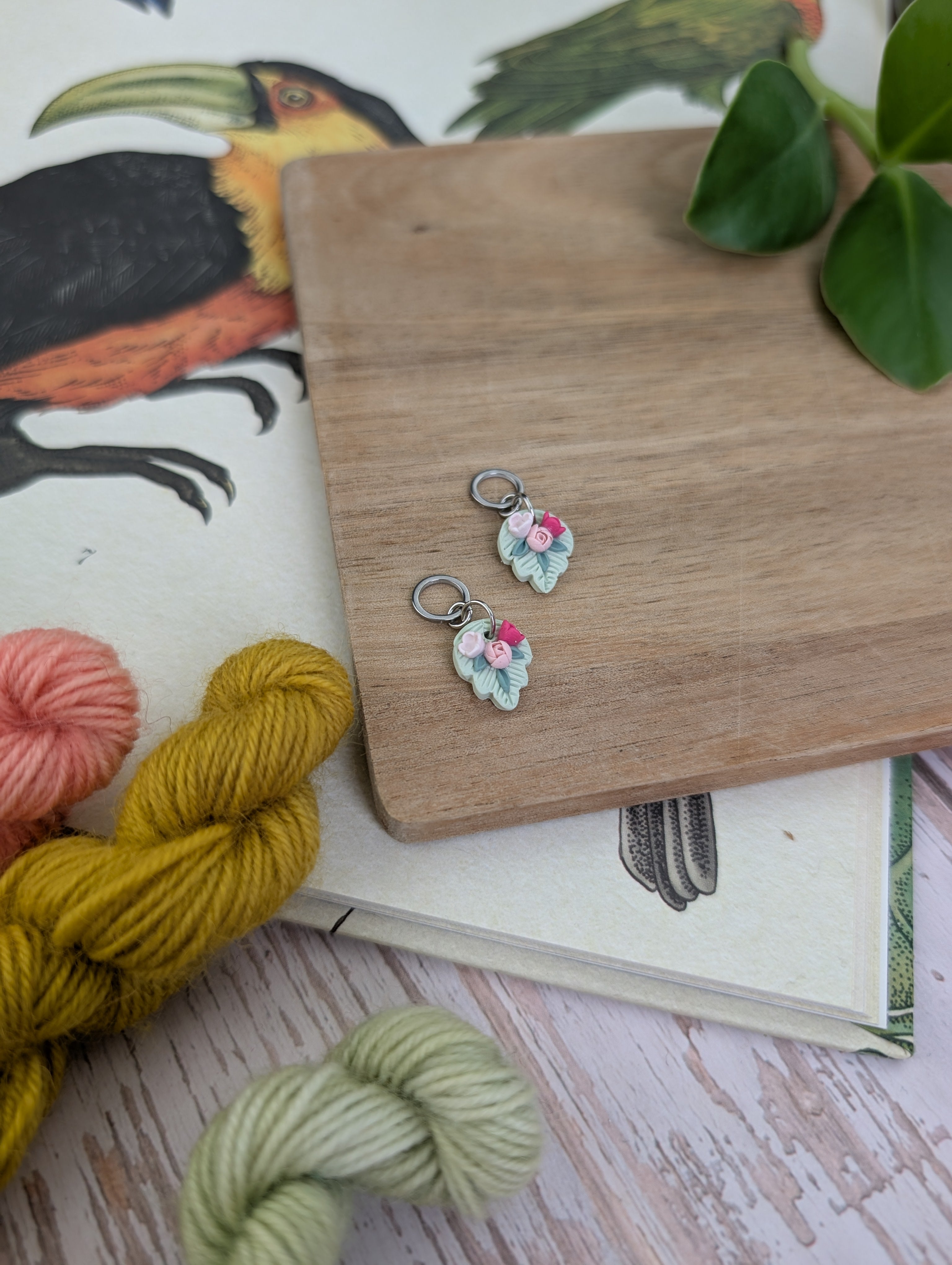 Paire de Feuille de Printemps