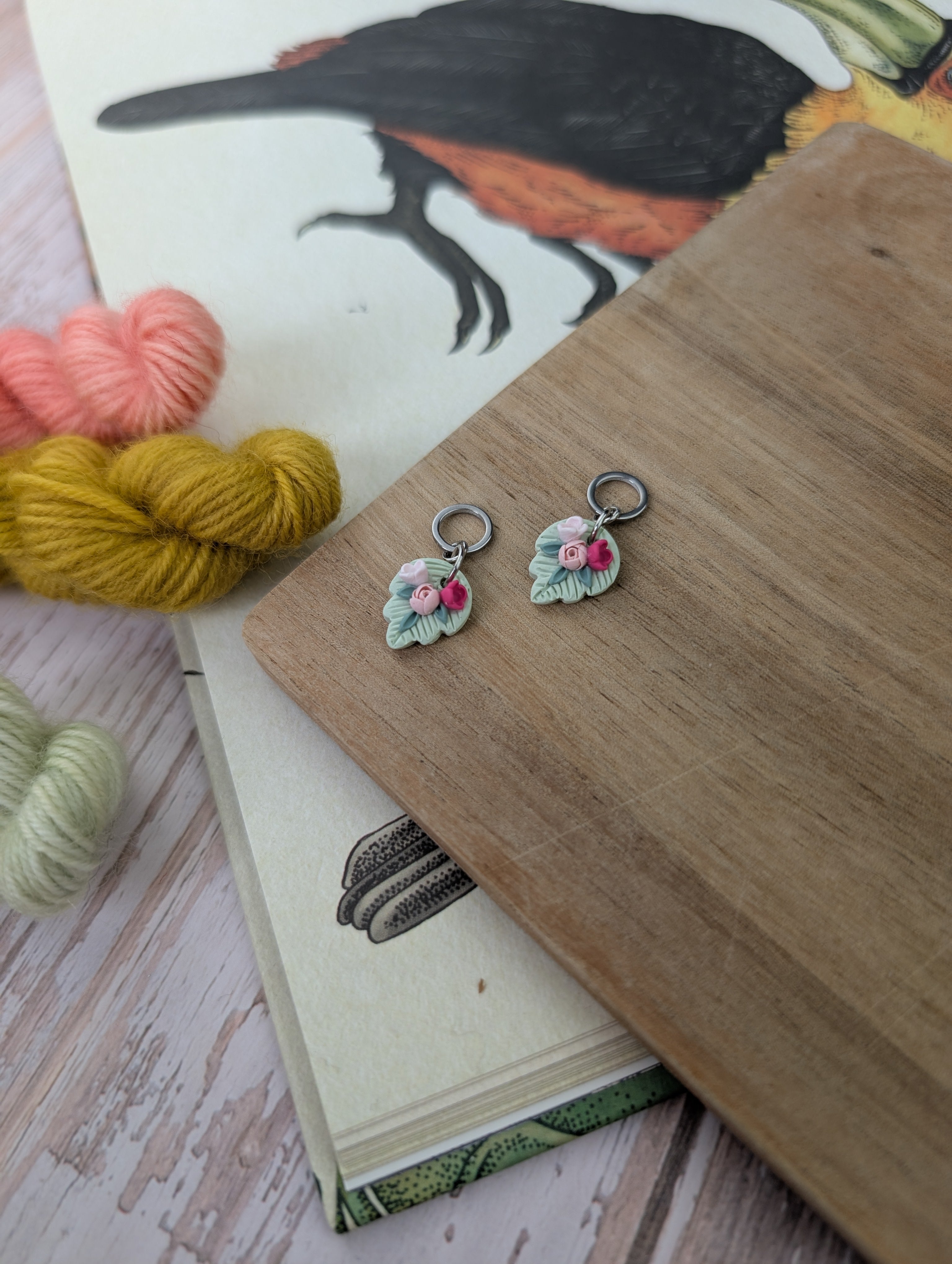 Paire de Feuille de Printemps